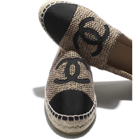 buy black chanel espadrilles|chanel espadrilles price euro.